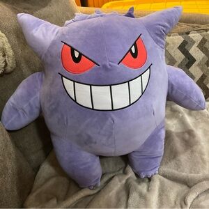 Pokémon: Gengar Ghost plush 20’ inches stuffed animal Purple Dinosaur Plush Toy